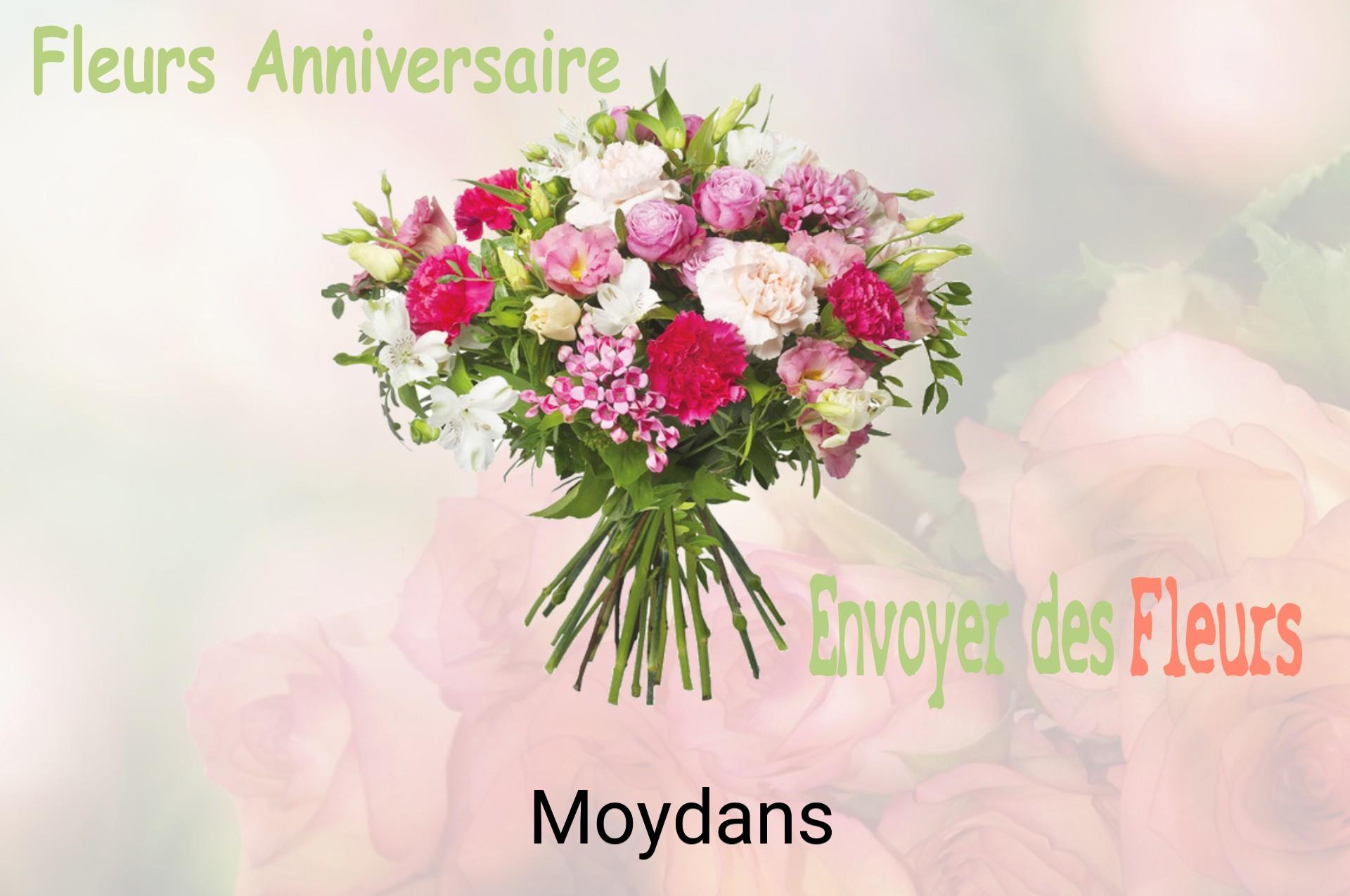 Bouquet de fleurs d’anniversaire livré à Moydans