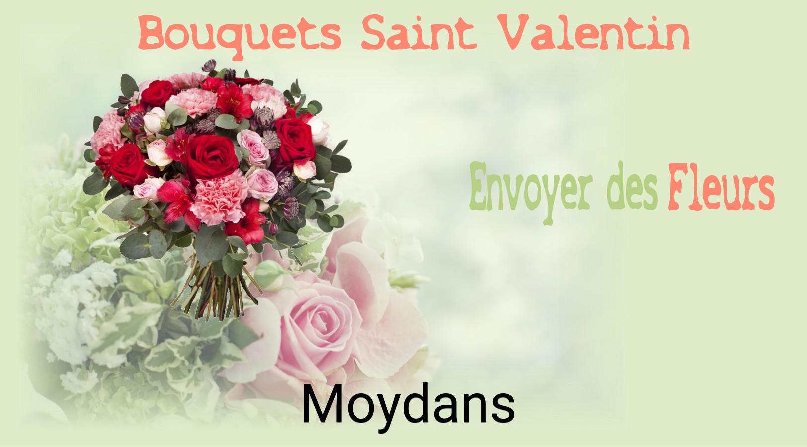 Roses de Saint-Valentin livrées à Moydans